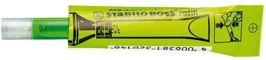 Produktbild STABILO BOSS ORIGINAL Refill (Neongrün, 5 mm, 1 x)