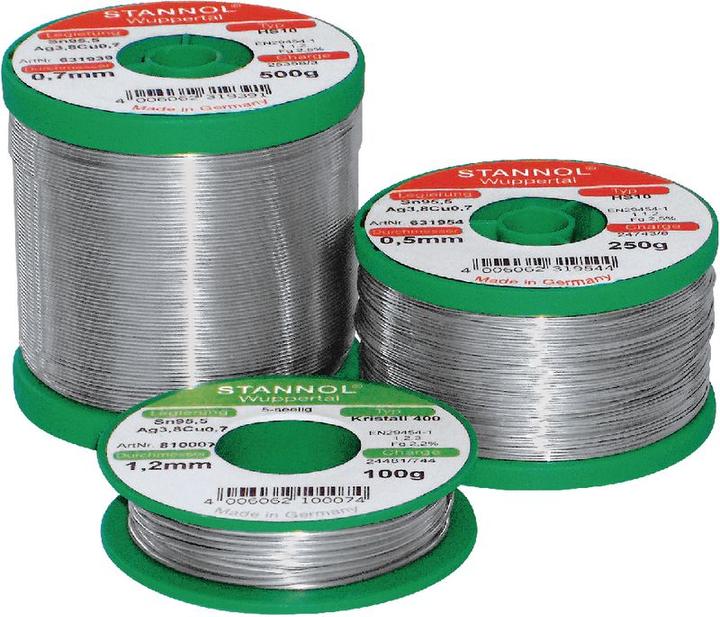 Actual product image Donau Solder wire unleaded Sn99 coil 100 g (Solder)