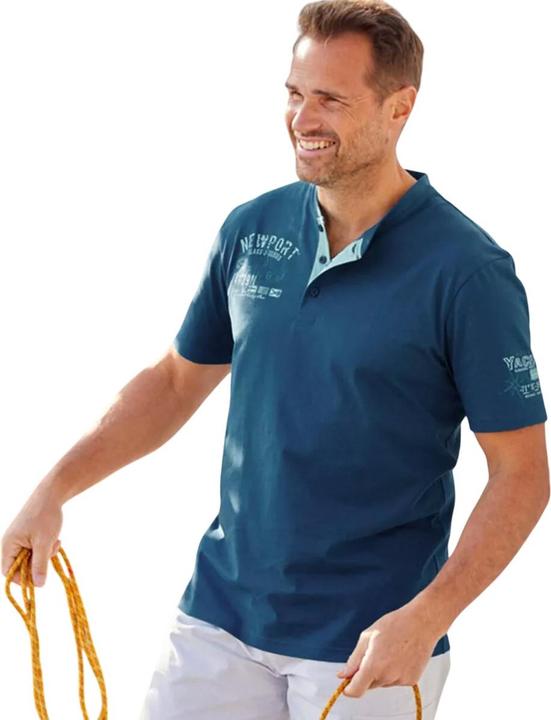Actual product image Atlas For Men Mens Henley T-Shirt (Pack of 2) (4XL)