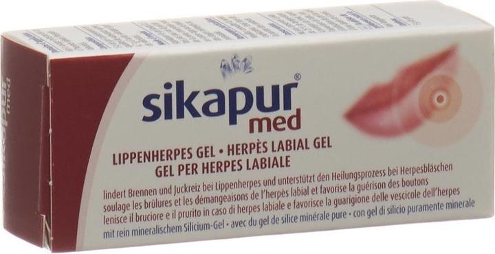 Actual product image Sikapur med Lip Herpes