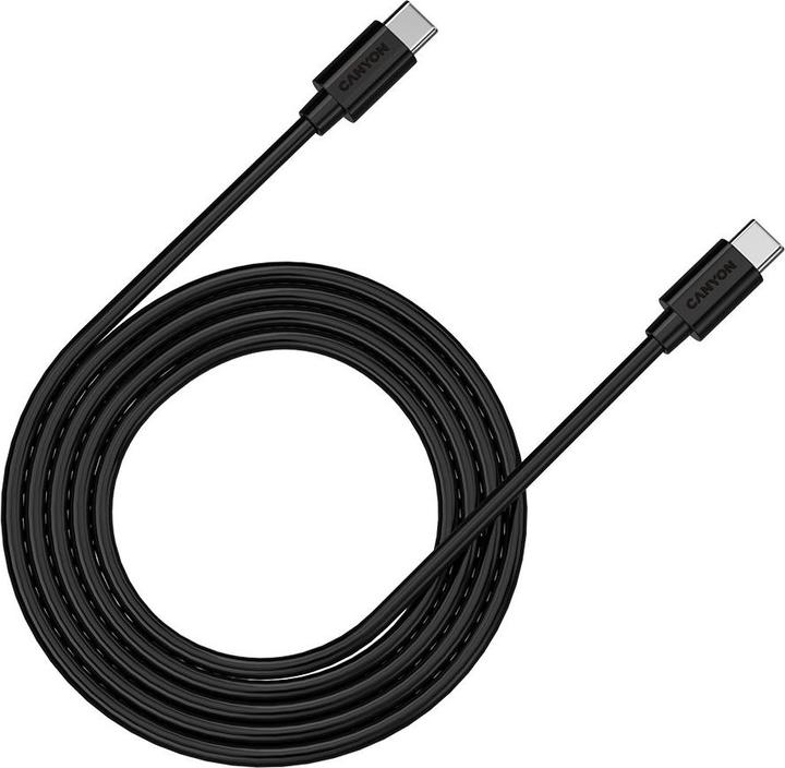 Immagine prodotto Canyon Cavo C-12 da USB-C a USB-C (2 m, USB 2.0)