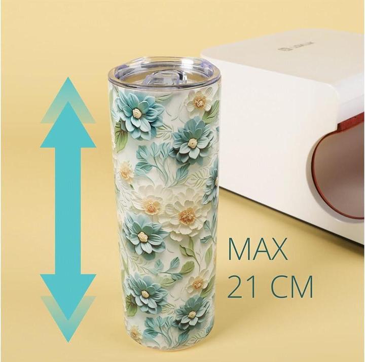 Actual product image Loklik Auto Tumbler Heat Press *white* (Accessories)
