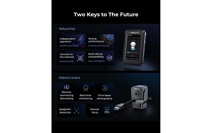 Immagine prodotto Creality Kit Intelligente Nebula (Sistema di monitoraggio dei filamenti)