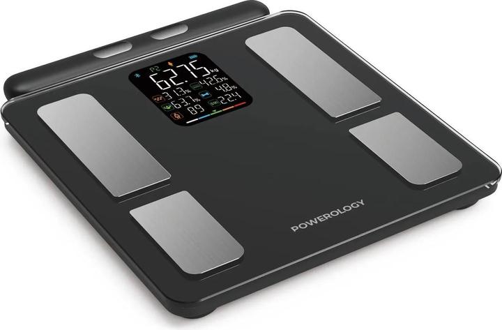 Immagine prodotto Powerology 8-Electrode Smart Body Analyzer Scale Composition with Digital Screen Display