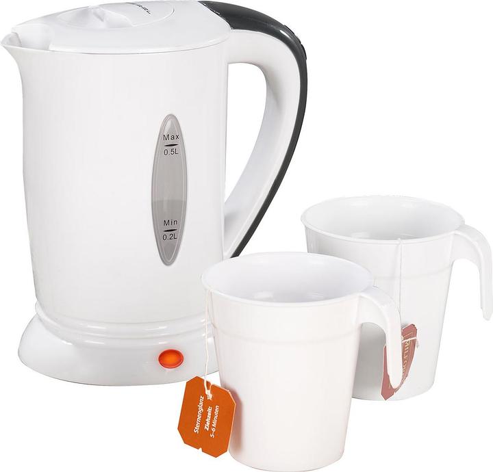 Actual product image Pearl Travel water boiler with 2 cups (0.50 l, EU plug)