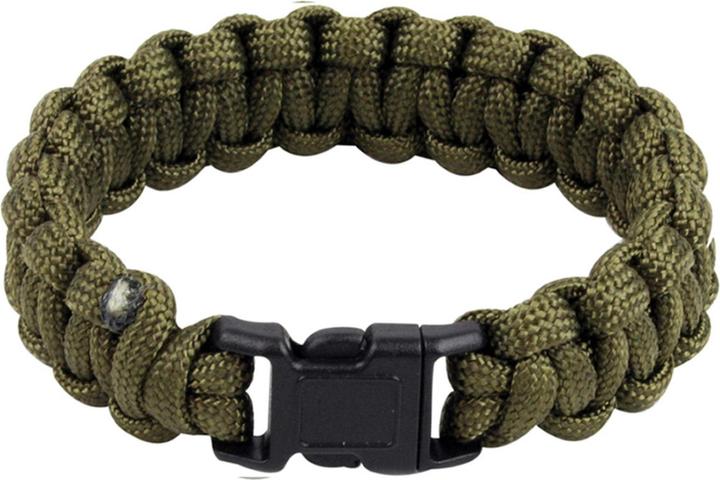 Produktbild Highlander Paracord Bracelet Qr Buckle Olive (Plastik, Nylon)