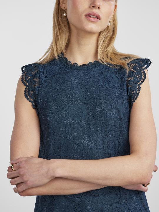 Actual product image Pieces Pcolline Sl Lace Top Noos (L)