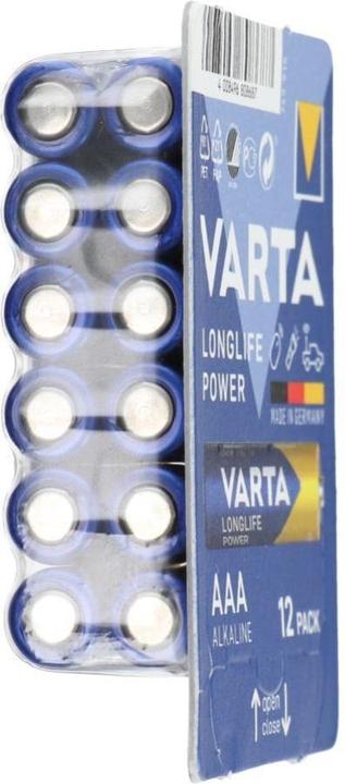 Image du produit Varta LONGLIFE Power Box (12 pcs, AAA, 1260 mAh)