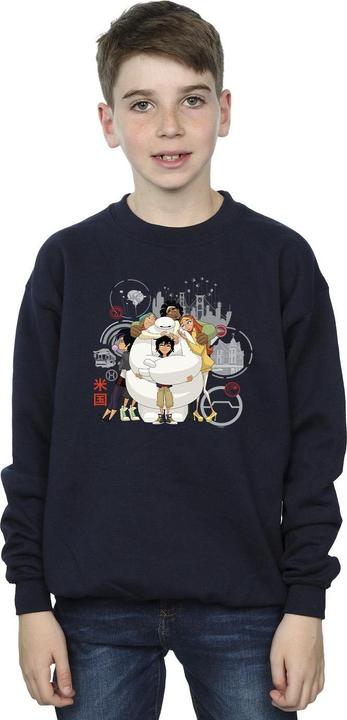 Image du produit Disney - Sweat BIG HERO BAYMAX GROUP HUG - Garçon (116)