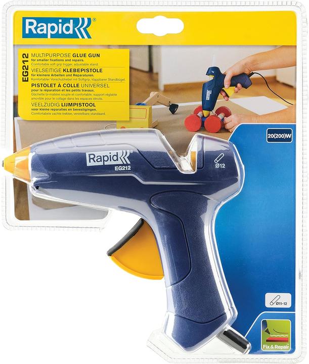 Immagine prodotto Rapid EG212 pistola per colla 12 mm
