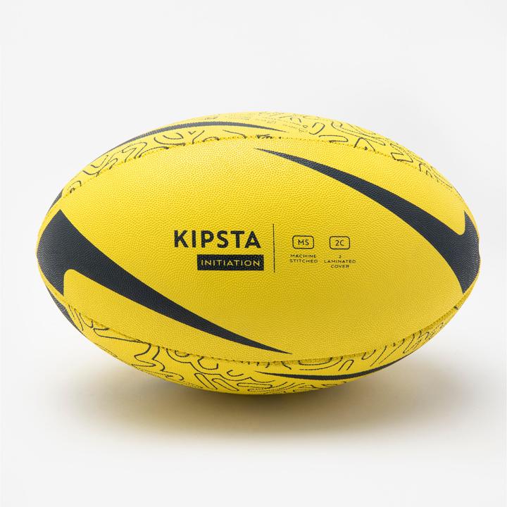 Decathlon Kids' Beginner Size 3 Rugby Ball R100 - Yellow