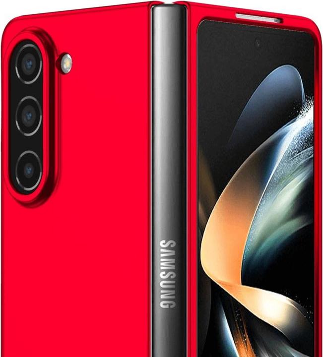 Image du produit Cover-Discount Galaxy Z Fold5 - Housse de protection intégrale rouge (Samsung Galaxy Z Fold5)