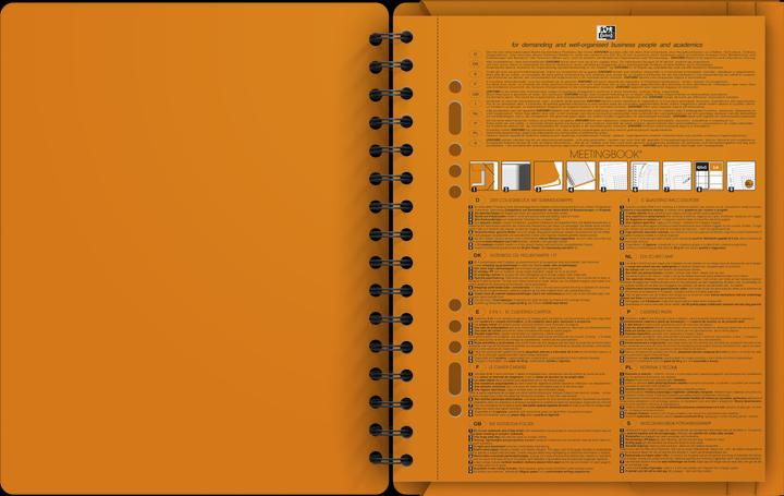 Actual product image Oxford Meetingbook (A5+, Lined, Soft cover)