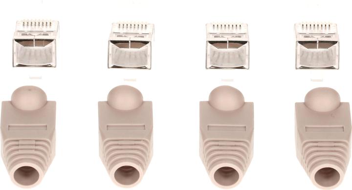 Image du produit Schwaiger Kit de 4 connecteurs réseau (Câble réseau Connecteur)