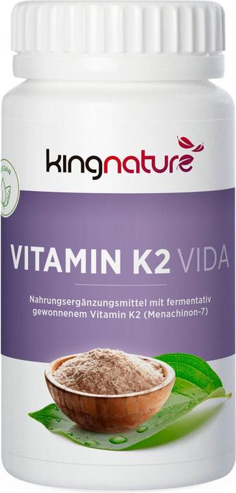 Produktbild Kingnature Vitamin K2 Vida Kaps (120 Stück, Kapseln, 76 g)