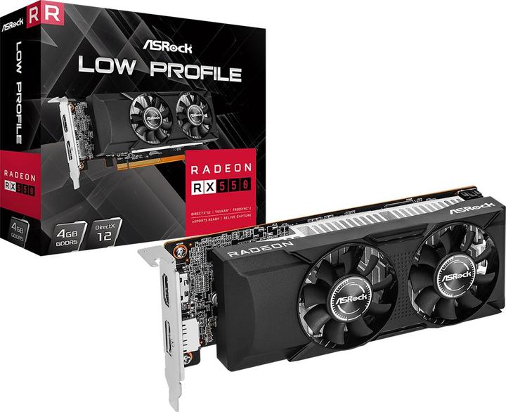 Produktbild AsRock RX550 Low Profile (4 GB)