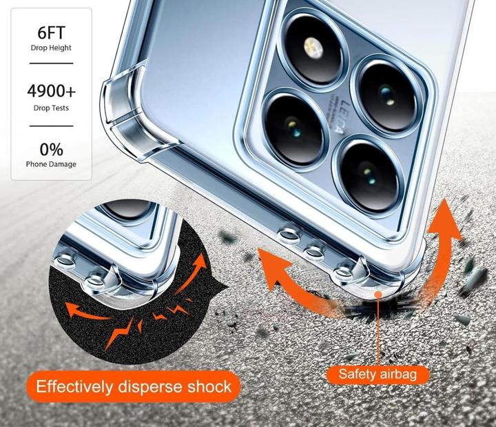 Produktbild Screenguard Crystal Soft Airbag Bumper (Xiaomi 14T Pro)