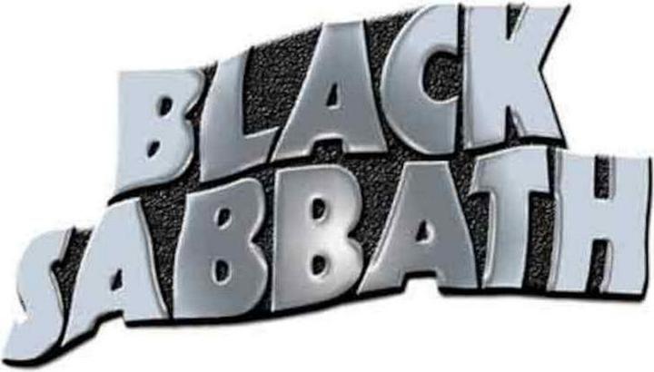 Produktbild Black Sabbath Welliges Logo Abzeichen Metall