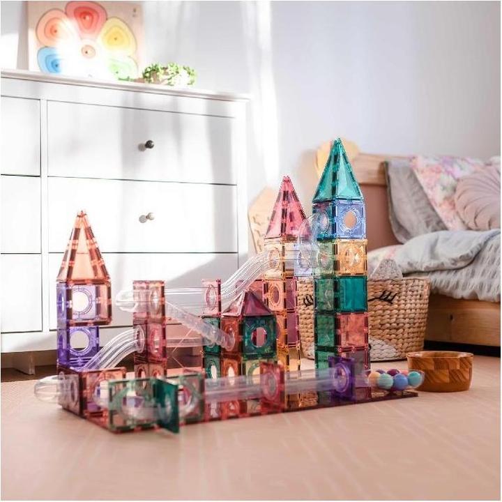 Image du produit Connetix 106 pc Pastel Ball Run