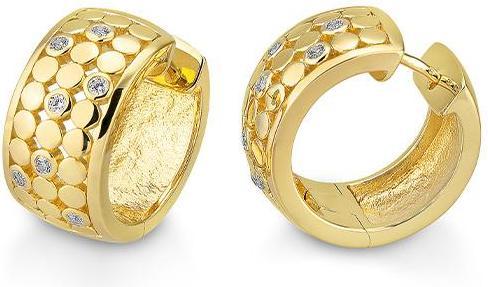 Actual product image Breuning EAR CUTLERY - BRILL. 0,28 Ct. H/si (750/18 K Gold)