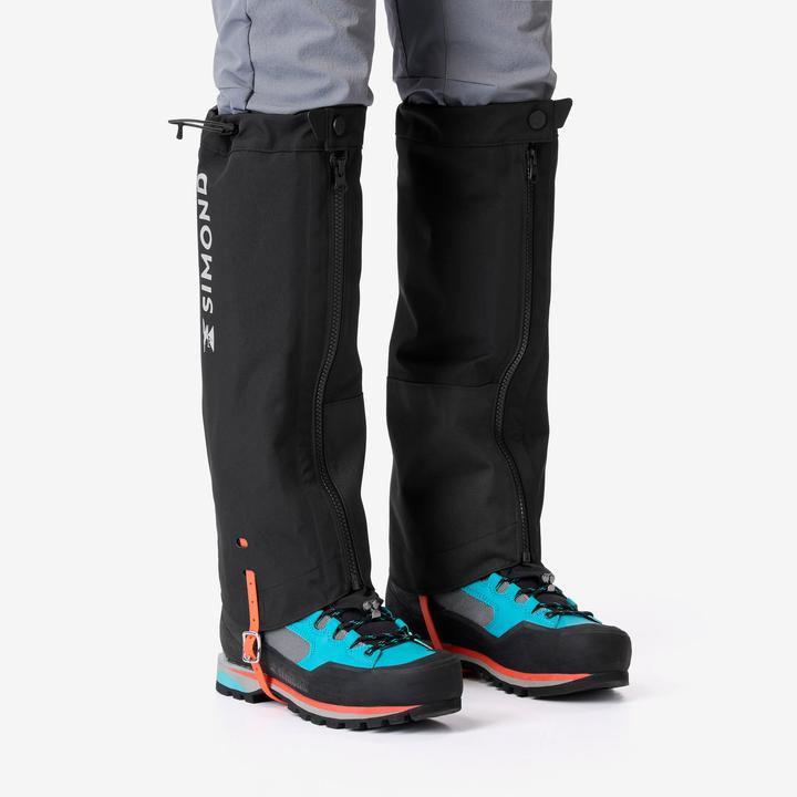 Produktbild Simond Waterproof mountaineering gaiters - Black (S/M)