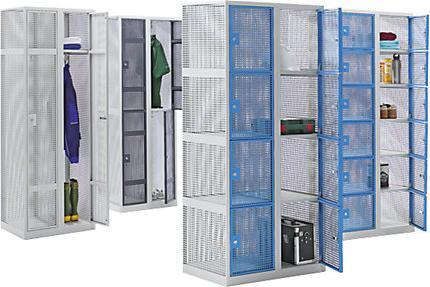 Actual product image eurokraft pro perforated sheet locker (80 cm, 180 cm)