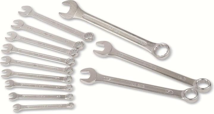 Immagine prodotto Mannesmann Set di chiavi combinate (22 mm, 7 mm, 12 mm, 13 mm, 19 mm, 8 mm, 15 mm, 11 mm, 9 mm, 17 mm, 6 mm, 10 mm)