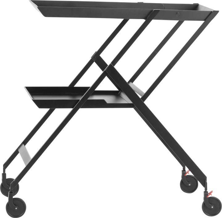 Immagine prodotto Alessi Carrello portavivande pieghevole nero