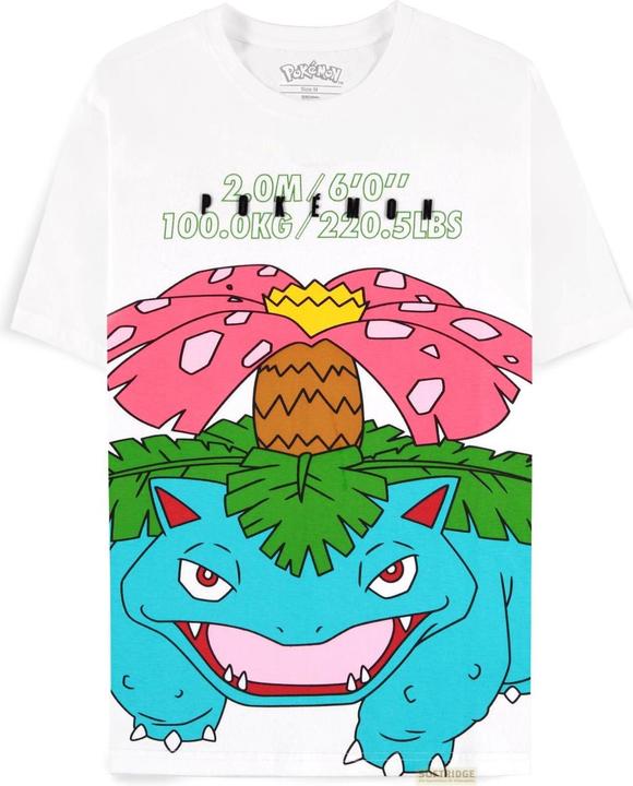 Produktbild Difuzed POKEMON - Florizarre Blanc - T-shirt Homme (XL) (XL)