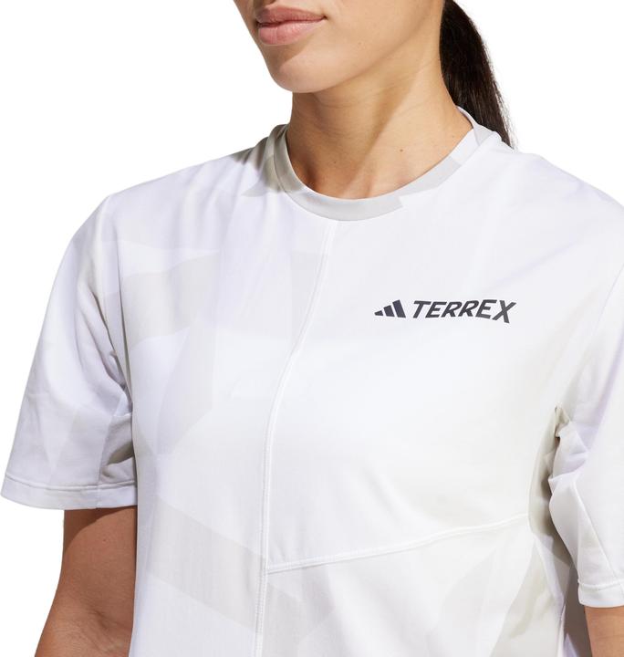 Actual product image adidas Women's Multi ClimaCool AOP T-Shirt (L)