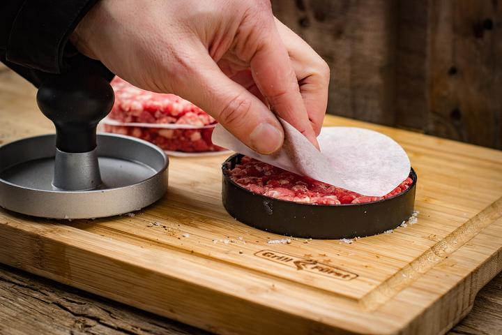 Produktbild Grillfürst Hamburger Patty Trennpapier 200 Stück