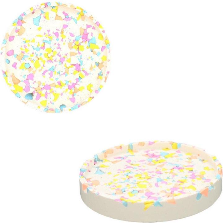 Immagine prodotto Jesmonite Stampo sottobicchiere rotondo, Ø 10 cm x 1,5 cm