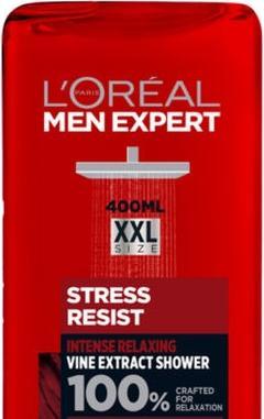 Image du produit L'Oréal Paris L'Oreal Paris Men Expert Gel Douche Stress Resist - 400 Ml (400 ml)