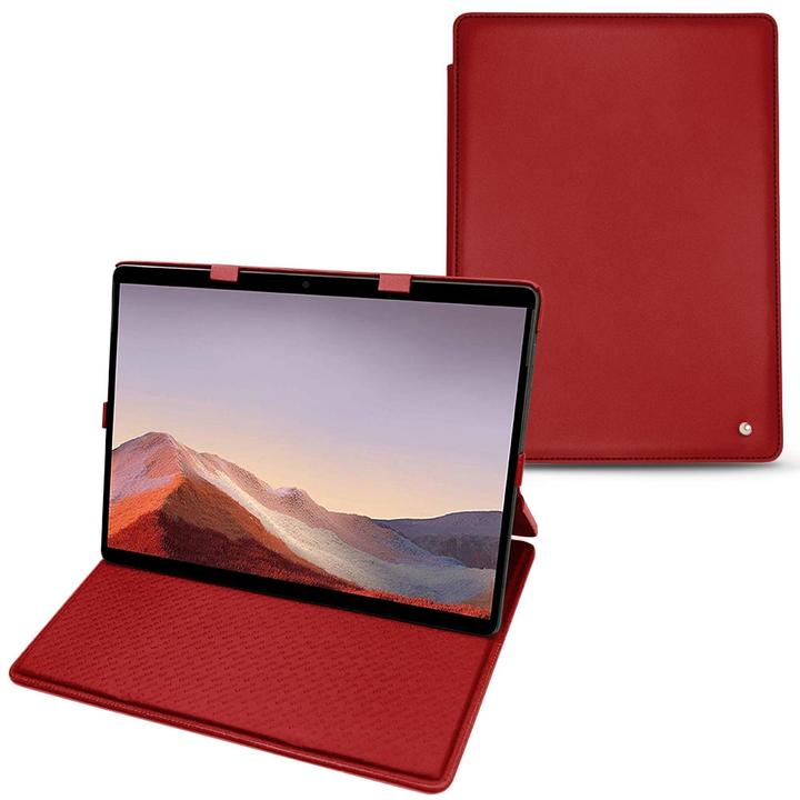 Actual product image Noreve Leather cover vertical (Microsoft Surface Pro X)