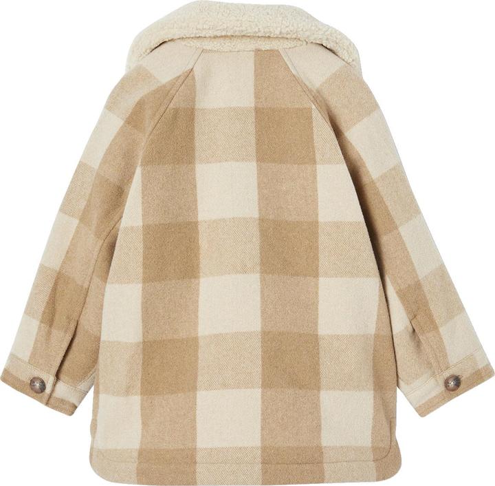 Actual product image Vertbaudet Chequered girls' jacket, overshirt (104)