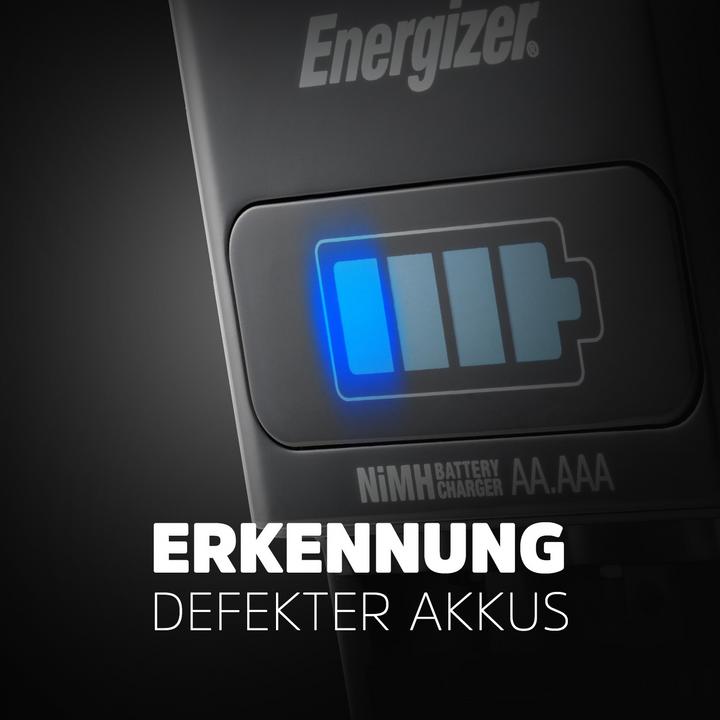 Actual product image Energizer Recharge 1-Hour (4 pcs., AA, AAA, 2300 mAh, Battery + charger)