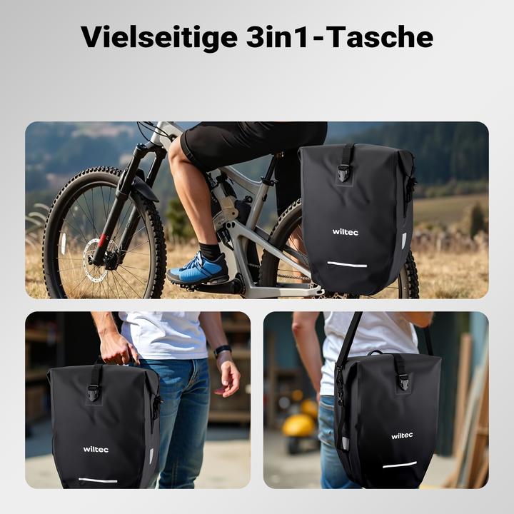 Produktbild Wiltec Gepäckträgertasche (25 l, Gepäckträgertasche)