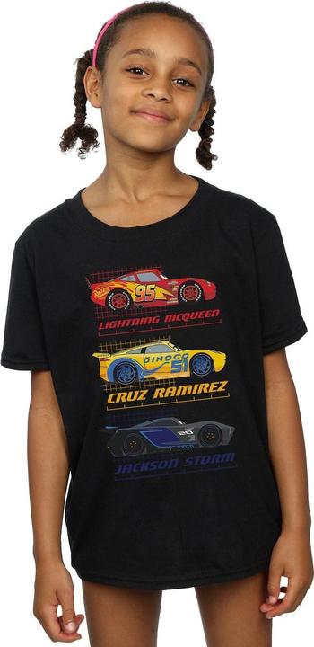 Immagine prodotto Cars T-shirt in cotone con profilo razziale per le donne (128)