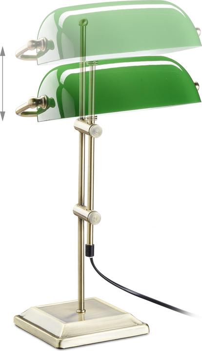 Produktbild Relaxdays Bankerlampe (E27)