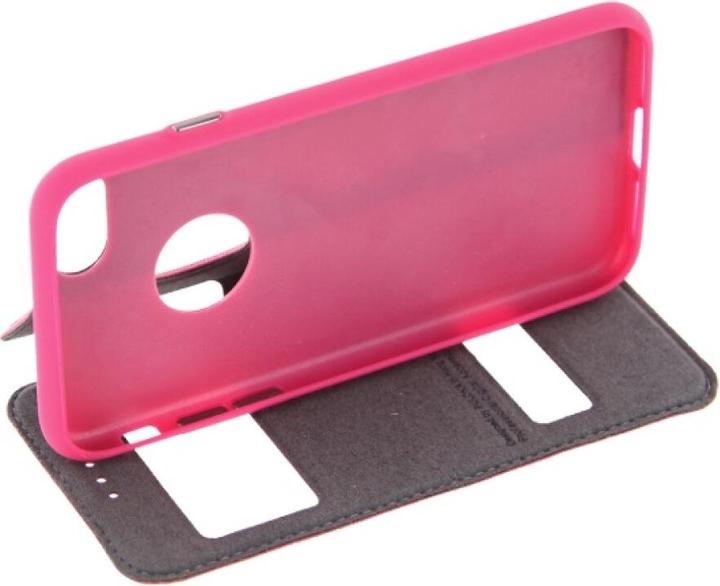 Image du produit Puloka Étui à clapet pour iPhone 7 rose (Apple iPhone 7)