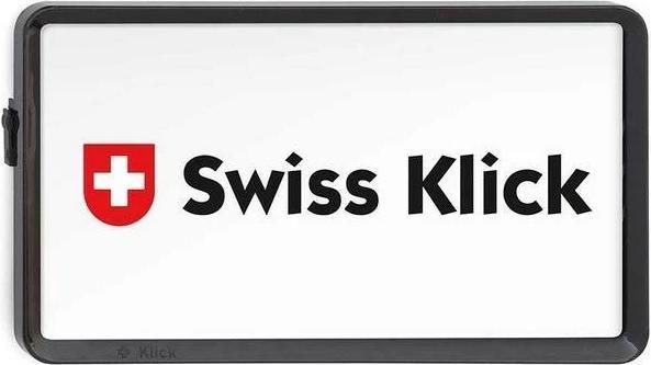 Swissklick Nummerrahmen (Heck, Hochformat)
