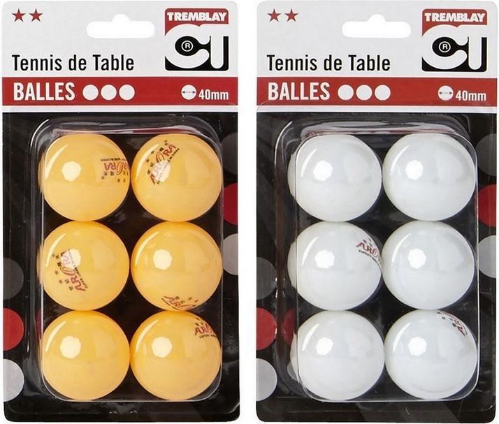 Produktbild Hasbro Blister mit 6 Tischtennisbällen Tremblay (6 Stk.)