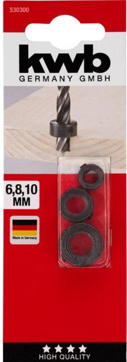Actual product image kwb Drilling depth limiter 3-part