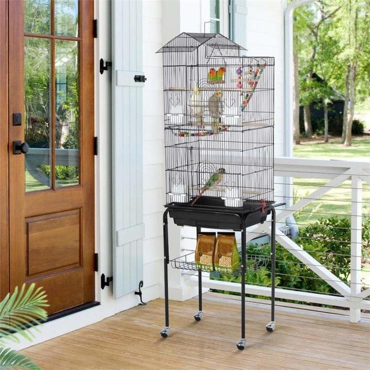 Actual product image Jamb Bird cage with toy