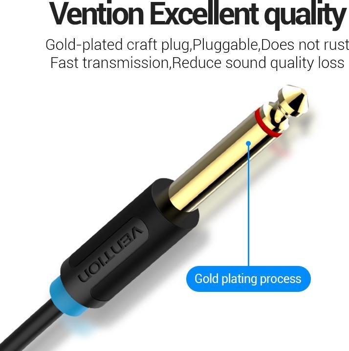 Actual product image Vention 2in1 (1 m, 6.3mm jack, 3.5mm jack (AUX))