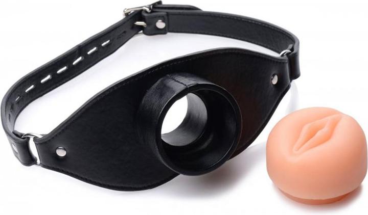 Actual product image Master Series Pussy Face Vagina Gag