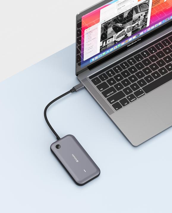 Image du produit Verbatim Adaptateur d'affichage sans fil USB-C 1080P avec concentrateur WDA-01 (USB-C, 1 Ports)