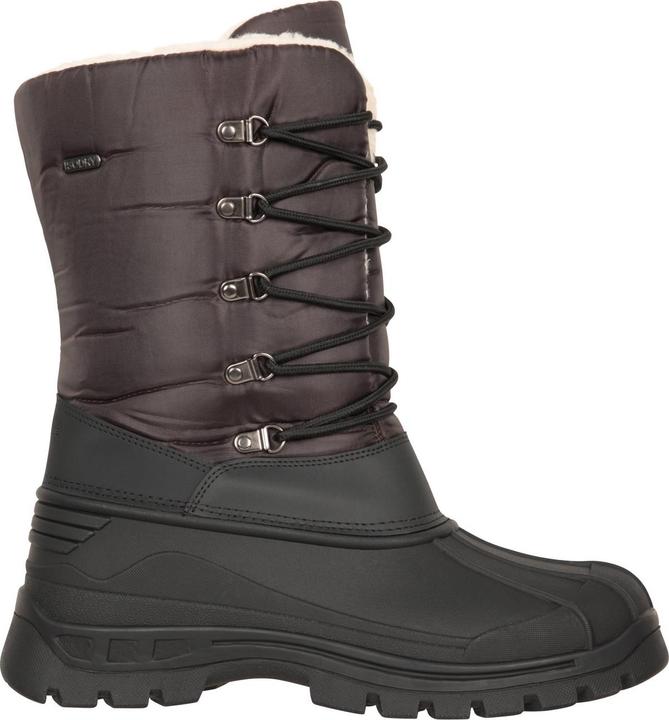 Actual product image Mountain Warehouse Mens Plough Sherpa Lined Snow Boots (43)