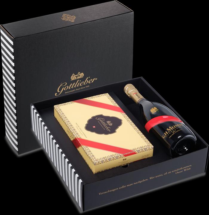 Actual product image Gottlieber Champagne gift set