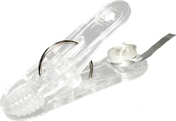 Produktbild Magni 8186702 - Ballongewicht Klammer, 45 g, Ballon Clip mit Schnur, Folienballon
